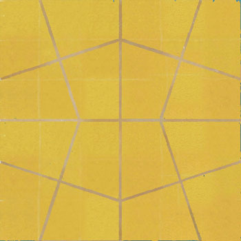Mosaic House Moroccan tile Sierra 18 Yellow,    solid zellige, mosaic, zellij, field, pattern, glaze 